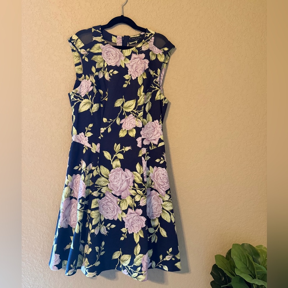 Rag & Bone Fit & Flare Floral Dress | Size 2
